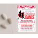DIY School Mother Son Valentine's Day Dance Flyer Template